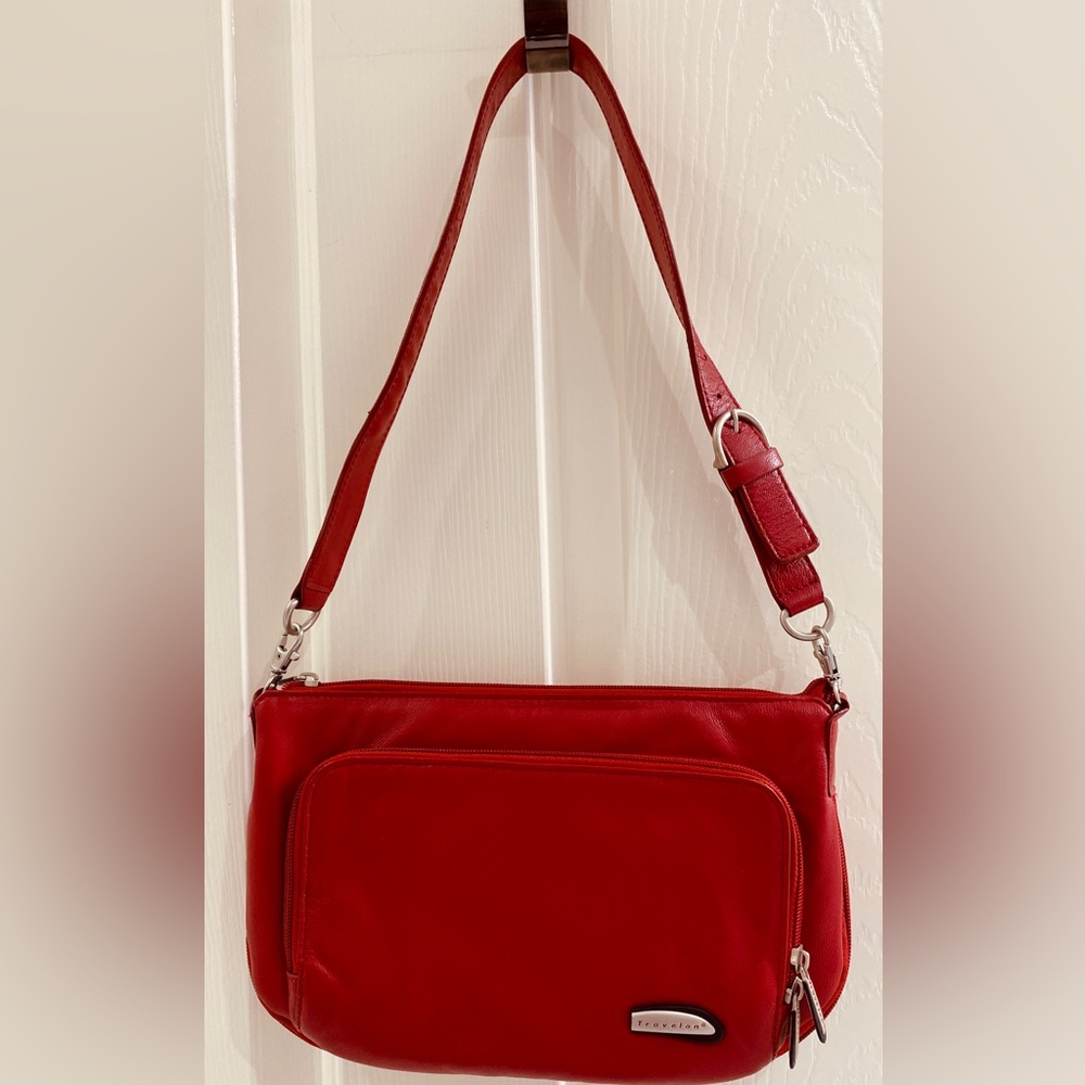 Travelon Leather Shoulder Bag ❤️